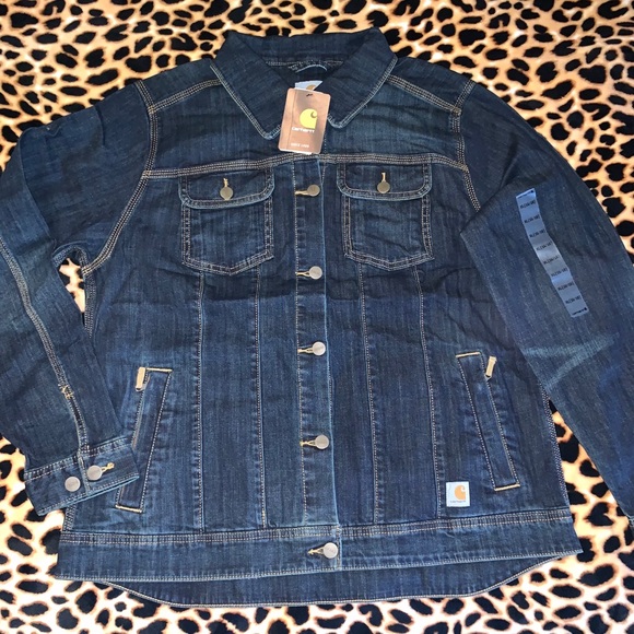 carhartt denim jackets